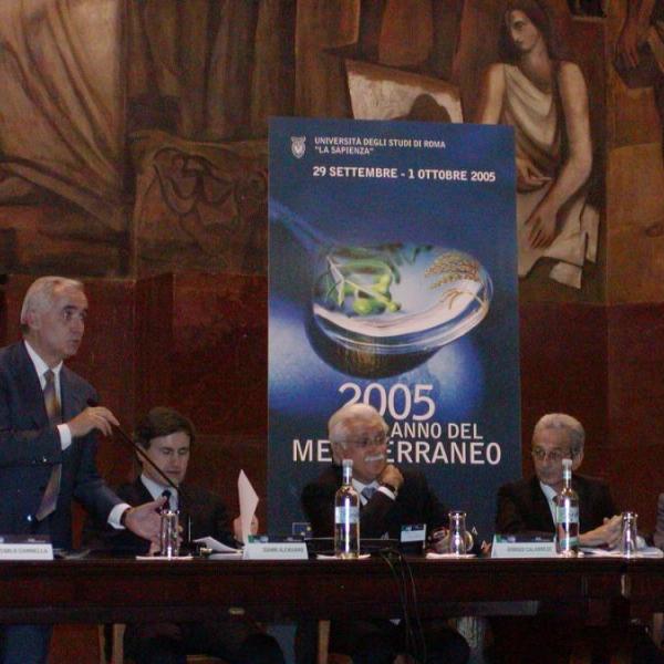 3° Forum on Mediterranean Food Cultures, University of Rome Sapienza, Rome, 2005