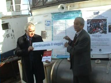 Safeguarding the Mediterranean Living Food Tradition, The Voyage of the Elisabeth Boat, Trapani, 2008