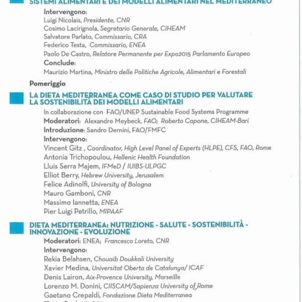 165 programma preliminare expo